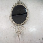 Настенное зеркало с фигурным навершием 1940-х гг.