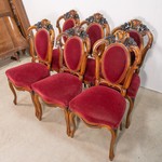 комплект антикварных стулье