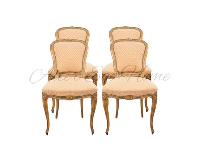 Комплект из 4-х стульев в стиле неорококо 1950-х гг.