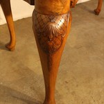 Антикварный письменный стол в стиле Чиппендейл 1880-х гг. 