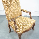 Кресло со спинкой a la reine 1880-х гг.