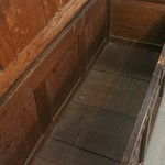 Антикварный дубовый сундук с филеночной конструкцией 1760-х гг. 