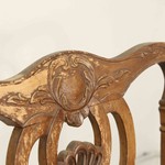 Комплект из 4-х антикварных стульев в стиле Томаса Чиппендейла 1890-х гг. 