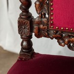 Комплект антикварных стульев в стиле неоренессанс 1860-х гг. 