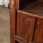 Антикварная скамья из тика в колониальном стиле 1850-х гг. 