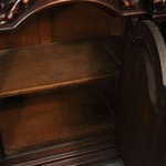 Антикварный буфет с резным убранством 1860-х гг. 