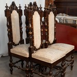 Комплект из 4-х антикварных стульев 1850-х гг.