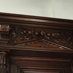 Антикварный буфет с резным убранством 1860-х гг. 