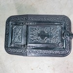 Антикварное ведро для угля из металла 1880-х гг.