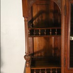 Антикварный буфет с резной балюстрадой 1860-х гг. 