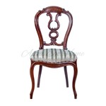 Комплект из 4 французских стульев 19 века с резной спинкой