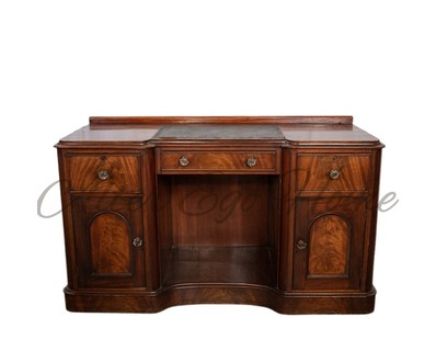 Антикварный двухтумбовый письменный стол 1870-х гг. 