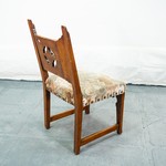 Комплект антикварных стульев с пышными сиденьями 1920-х гг.