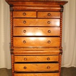 Антикварный шотландский комод 1830-х гг. 