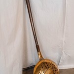 Антикварная грелка для кровати 1700-х гг. 