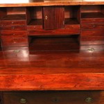 Антикварный секретер из махагони 1810-х гг. 