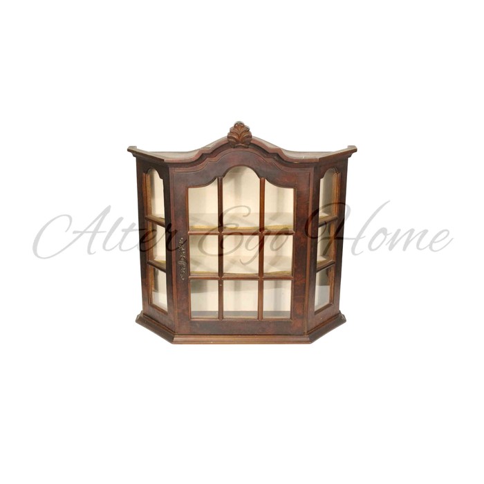 Винтажная навесная витрина 1950-х гг. 