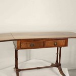 Антикварный столик с откидными полами 1940-х гг. 