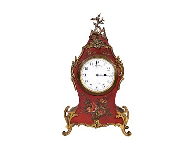 Антикварные настольные часы конца XIX века