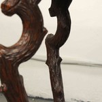 Антикварный чайный столик со съемным подносом 1840-х гг.