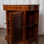 Антикварный полушкаф с мраморной столешницей 1890-х гг. 