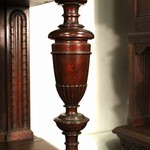 Антикварный буфет с резным декором 1860-х гг. 