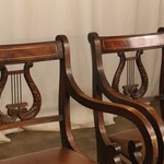 Комплект антикварных кресел в стиле неоклассицизм 1950-х гг. 