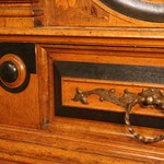 Антикварный шкаф в стиле немецкого борокко 1890-х гг. 