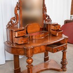 Антикварный туалетный стол с зеркалом-псише 1840-х гг. 