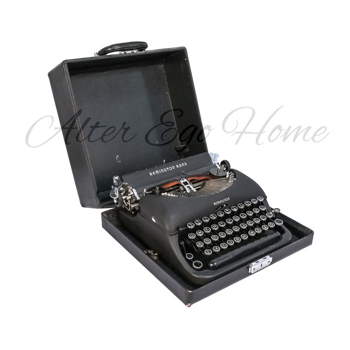 Антикварная пишущая машинка Remington