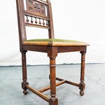 Комплект антикварных стульев с резной балюстрадой 1860-х гг.
