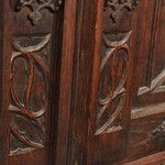 Антикварный поставец в неоготическом стиле 1910-х гг. 