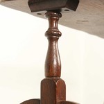 Винтажная газетница из дуба 1950-х гг. 