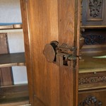 Антикварный шкаф 1800-х гг.