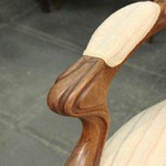 Антикварное кресло в стиле неорококо 1850-х гг. 