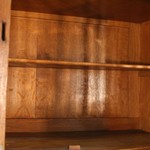 Антикварный буфет с фигурным фасадом 1890-х гг. 