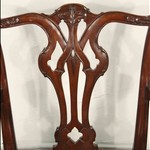 Антикварное кресло в стиле Чиппендейл 1890-х гг. 