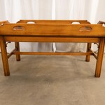 Винтажный кофейный стол из ореха 1950-х гг.