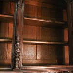 Антикварный буфет с резным убранством 1860-х гг. 