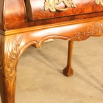 Антикварный чайный столик в стиле Чиппендейл 1910-х гг. 