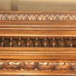 Антикварный бретонский буфет из каштана 1850-х гг. 