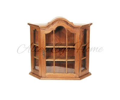 Винтажная навесная витрина 1950-х гг. 