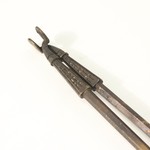 Комплект антикварных таганов и каминных аксессуаров из латуни 1870-х гг. 