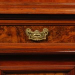 Антикварный книжный шкаф 1870-х гг. 