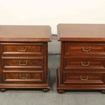 Пара антикварных прикроватных тумб 1960-х гг. 