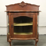 Антикварный чайный столик с фигурным поликом 1910-х гг. 