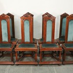 Комплект из 8-ми антикварных стульев 1870-х гг. 