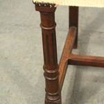 Комплект антикварных стульев с резной балюстрадой 1880-х гг.