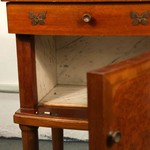 Комплект антикварной ореховой мебели для спальни 1870-х гг.  