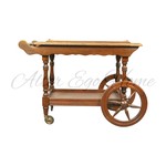 Винтажный сервировочный столик из дуба 1950-х гг. 